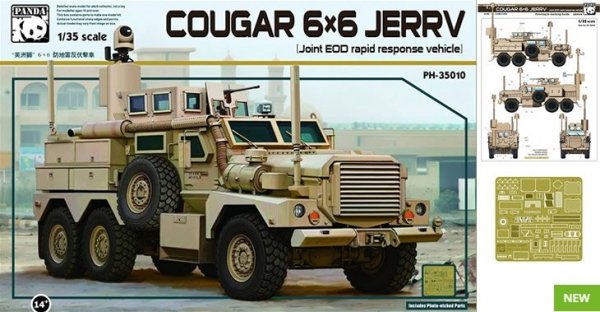 Panda Hobby 35010 Cougar 6x6 JERRV 1/35