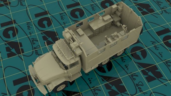 ICM 35520 ZiL-131 MTO-AT, Soviet Recovery Truck (1:35)