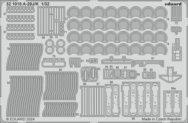 Eduard 321018 A-20J/ K HONG KONG MODELS 1/32