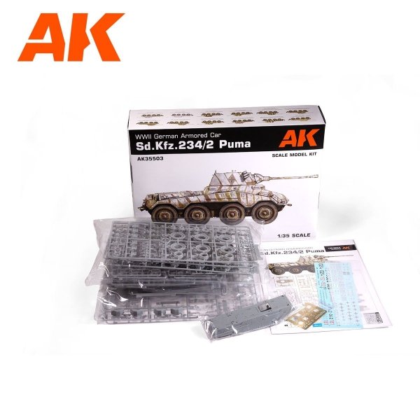 AK Interactive AK35503 SD.KFZ.234/2 PUMA 1/35