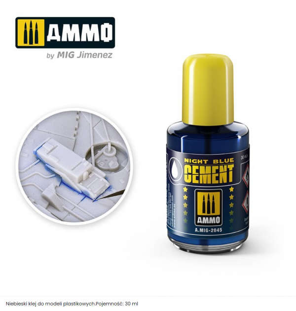 Ammo of Mig 2045 NIGHT BLUE CEMENT 30ml