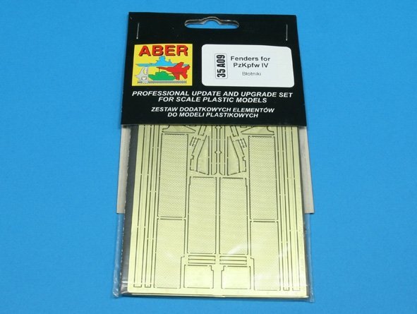 Aber 35A009 Błotniki do PzKpfw IV (1:35)