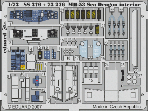 Eduard BIG7232 MH-53E 1/72 ITALERI