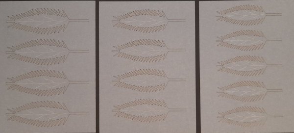 RT-Diorama 35625 Palm tree leaves 13pcs. 1/35