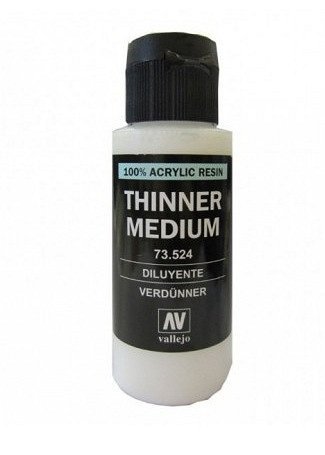 Vallejo 73524 Thinner Medium (60ml)