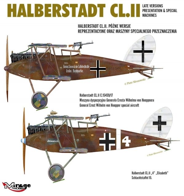 Mirage Hobby 481405 Halberstadt CL.II 1/48