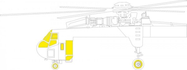 Eduard JX307 CH-54A ICM 1/35