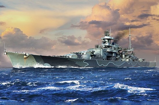 Trumpeter 06737 German Scharnhorst Battleship 1/700