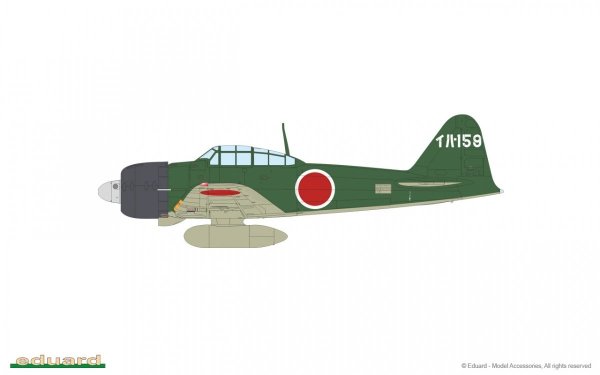 Eduard 82214 A6M3 Zero Type 22 Profipack 1/48