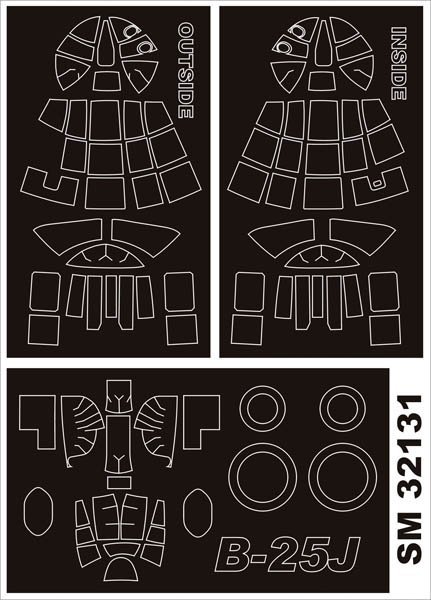 Montex SM32131 B-25J MITCHELL HK MODELS