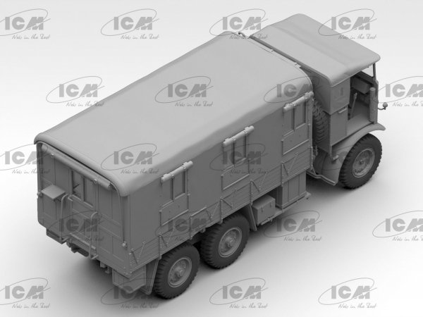 ICM 35603 Monty's Office Caravan 1/35