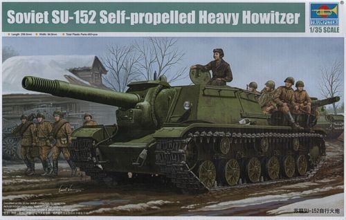 Trumpeter 01571 Soviet SU-152 Self-propelled Heavy Howitzer (1:35)