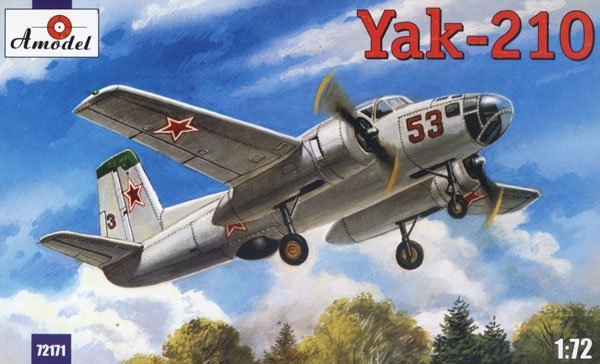 A-Model 72171 Yak-210 1:72