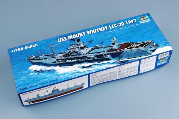 Trumpeter 05719 USS MOUNT WHITNEY LCC-20 1997 1:700