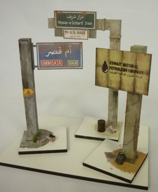 RT-Diorama 35583 Traffic sign holder No.2 1/35