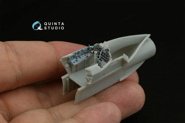 Quinta Studio QDS-72168 Su-17M3 3D-Printed coloured Interior on decal paper (Modelsvit) (small version) 1/72
