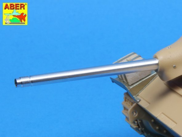 Aber 35L-121 German early 75 mm Pak39 L/48 barrel for Hetzer without muzzle brake Tamiya (1:35)