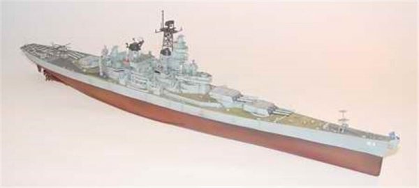 Trumpeter 05706 US Battleship BB-64 Wisconsin 1991 Modern 1/700