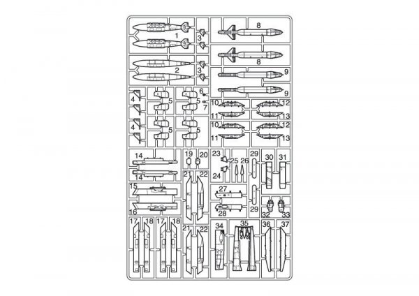 Academy 12206 F-14A Bombcat (1:48)