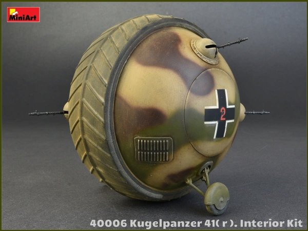 MiniArt 40006 Kugelpanzer 41( r ). INTERIOR KIT 1/35