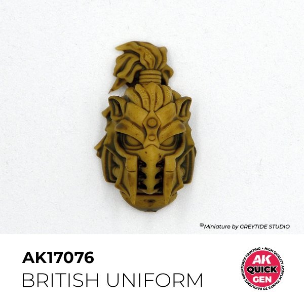 AK Interactive AK17076 BRITISH UNIFORM – QUICK GEN COLOR 18ml