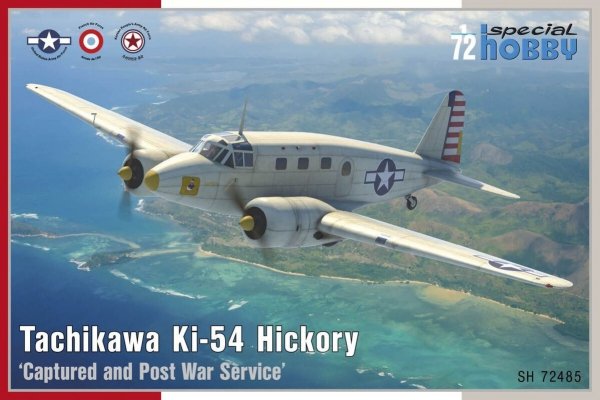 Special Hobby 72485 Tachikawa Ki-54 Hickory 'Captured And Post War Service' 1/72