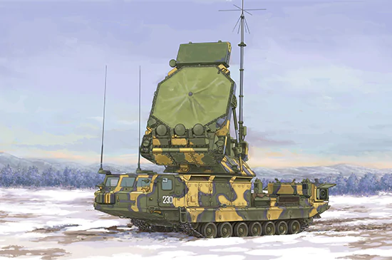 Trumpeter 09522 S-300V 9S32 Grill Pan Tracking Radar 1/35