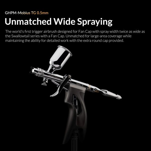 Gaahleri 44070 Premium Series GHPM-Mobius TG 0,5 mm Airbrush