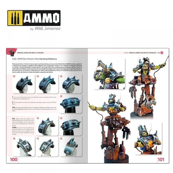 Ammo of Mig 6223 Encyclopedia of Figures Modelling Techniques Vol. 3 English