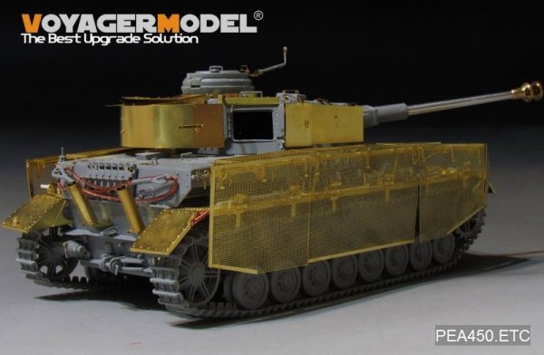 Voyager Model PEA450 WWII German Pz.Kpfw.IV Ausf.J &quot;Thoma shields&quot; wire mesh schürzen (Last Production) (FOR Boder 35008) 1/35