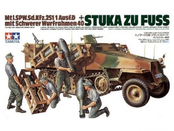 Tamiya 35151 Sd.Kfz. 251/1 Ausf. D &quot;Stuka Zu Fuss&quot; (1:35)
