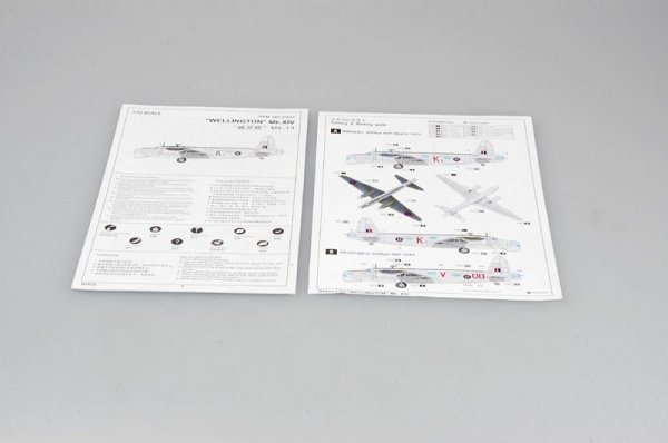 Trumpeter 01633 Vickers Wellington GR.MK XIV (1:72)