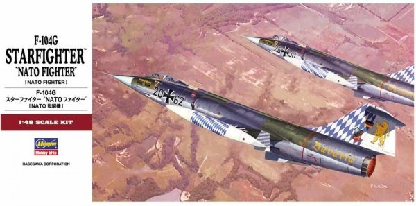Hasegawa PT20 NATO Fighter F-104G Starfighter &quot;NATO Fighter&quot; 1/48