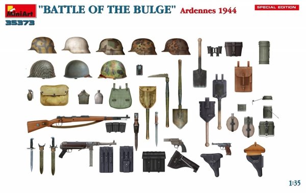 MiniArt 35373 “BATTLE OF THE BULGE”. Ardennes 1944. SPECIAL EDITION 1/35