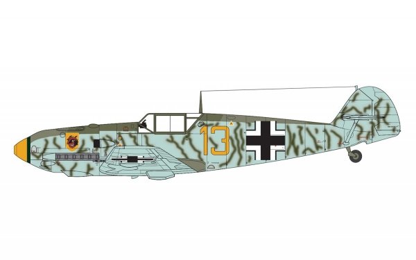 Airfix 01008A Messerschmitt Bf109E-4 1:72