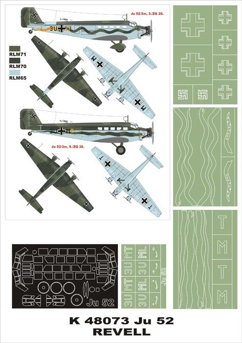 Montex K48073 Ju 52 1/48