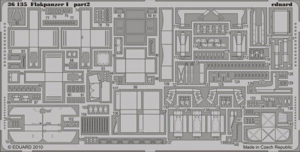 Eduard 36135 Flakpanzer I 1/35 Dragon