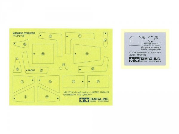 Tamiya 60795 Grumman F-14D Tomcat 1/72