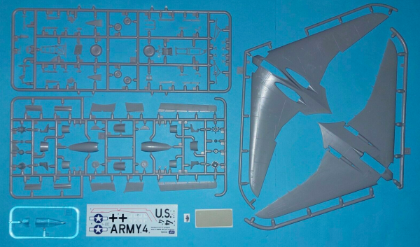 AMP 72017 Early Horten H IX V1 project w/BMW 003j 1/72