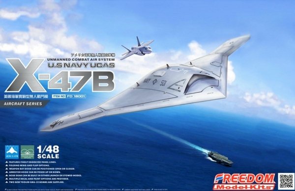 Freedom 18001 U.S Navy UCAS X-47B (1:48)