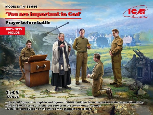 ICM 35616 You are important to God Prayer before battle 1/35