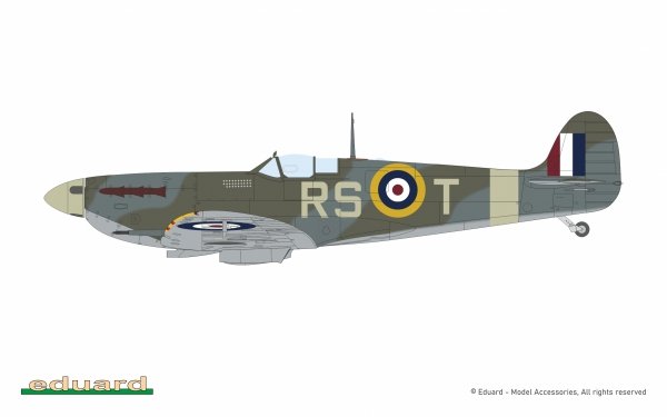 Eduard 70206 Supermarine Spitfire Mk.Vb Mid - The ProfiPACK Edition 1/72