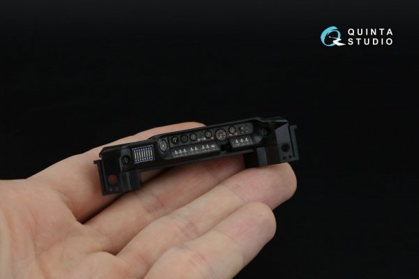 Quinta Studio QDS-24025 Ford GT40 Mark II 3D-Printed &amp; coloured Interior on decal paper (Fujimi) (Small version) 1/24