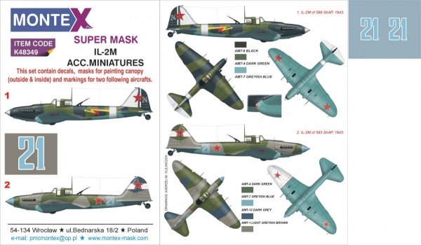 Montex K48349 IL-2M 1/48