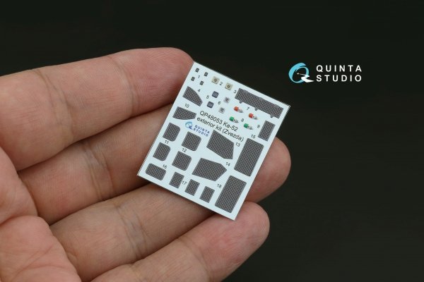 Quinta Studio QP+48056 Big Exterior Set for Ka-52 (Zvezda) 1/48