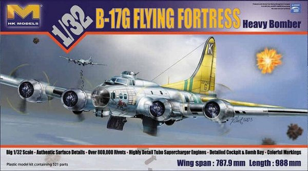 HK Models 01E04 B-17 Flying Fortress F and G (1:32)