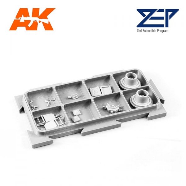 ZEP MS202 BASE WITH COMPARTMENTS