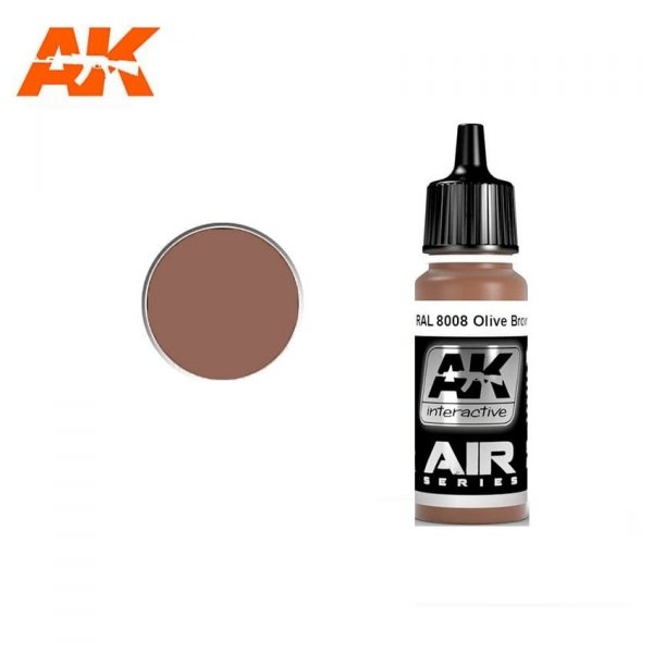 AK Interactive AK2164 RAL 8008 OLIVE BROWN (OLIVBRAUN) 17ml