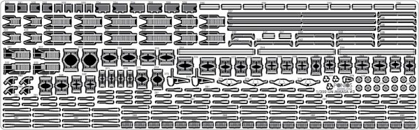 Pontos 35021F1 IJN Mikasa 1905 Detail Up Set (1:350)