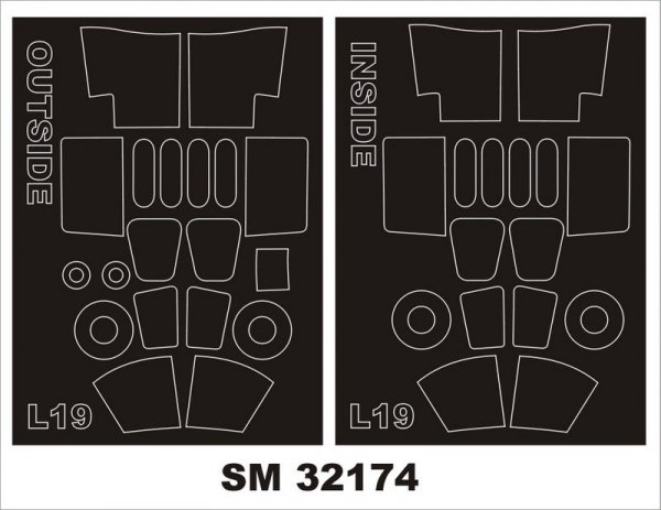 Montex SM32174 CESSNA L-19 RODEN 1/32